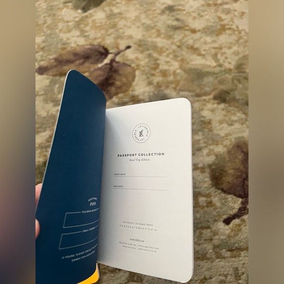 Letterfolk - Passport bundle 3x journals - NWT - Picture 8 of 11